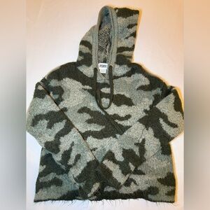 Victoria's Secret Green Camouflage Sweater